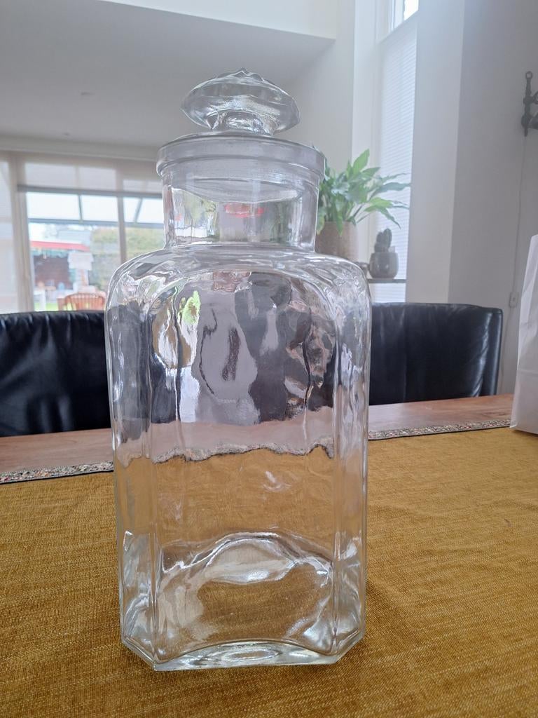 Vintage/ brocante/ oude snoep-, voorraadpot, Ophalen of Verzenden