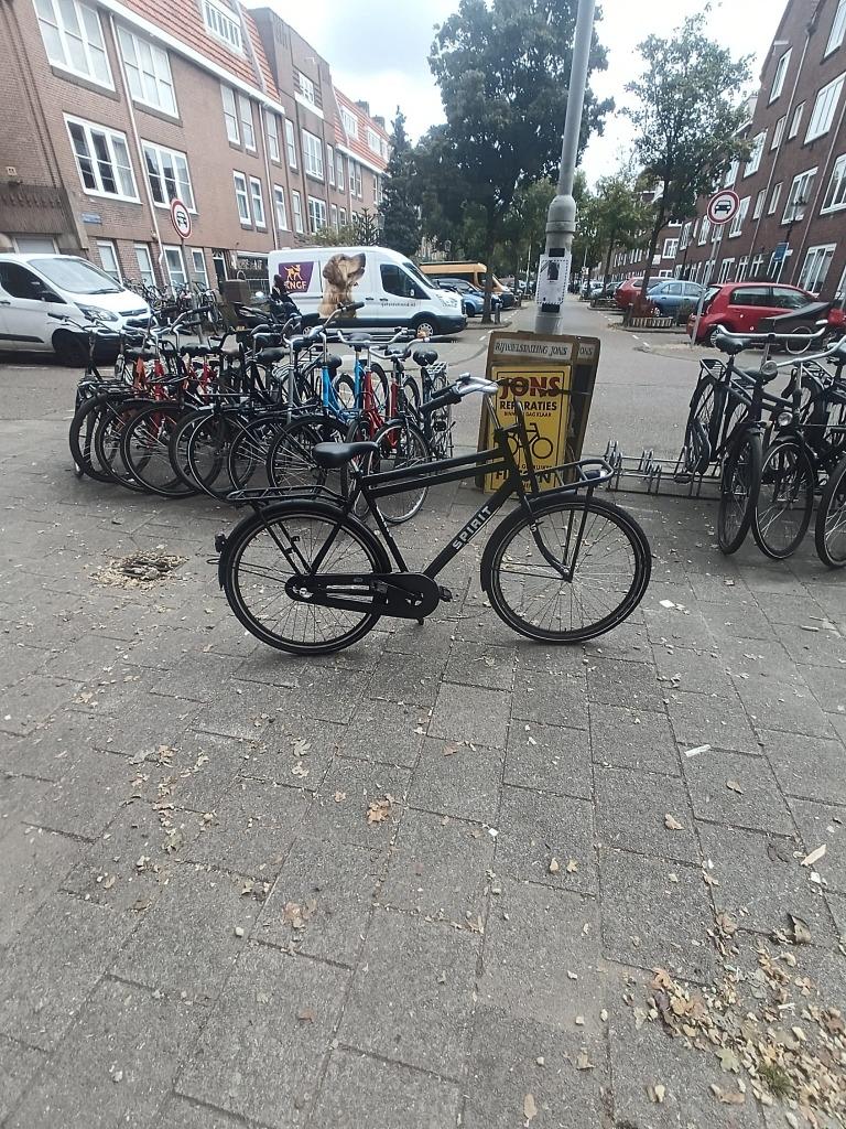 Spirit herenfiets 3 versnellingen 60 cm frame 28 inch, Versnellingen, Zo goed als nieuw, 57 tot 61 cm, Ophalen