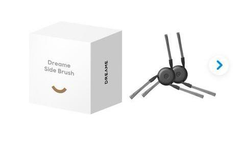 2x Dreame zijborstels - Nieuw in verpakking, Nieuw, Ophalen of Verzenden, Robotstofzuiger, Minder dan 1200 watt