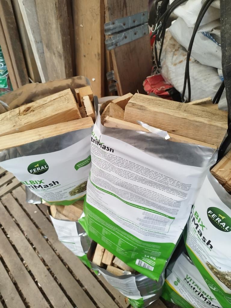 Brandhout stookhout openhaardhout vuurkorf, Minder dan 3 m³, Ophalen