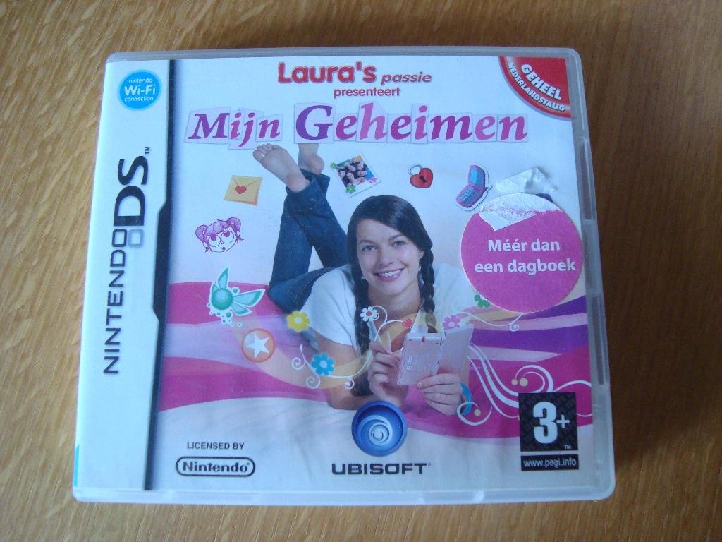 DS Nintendo Laura's passie presenteerd mijn geheimen, Overige genres, 1 speler, Ophalen of Verzenden, Zo goed als nieuw