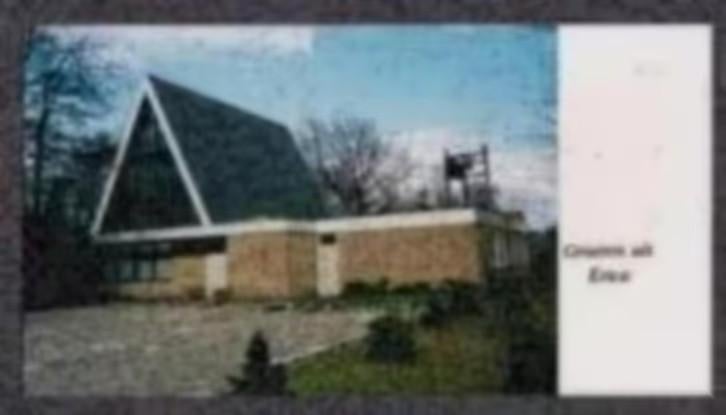 Erica Hervormde Kerk Fotokaart, Verzamelen, Ansichtkaarten | Nederland, Ophalen of Verzenden, 1980 tot heden, Ongelopen, Drenthe