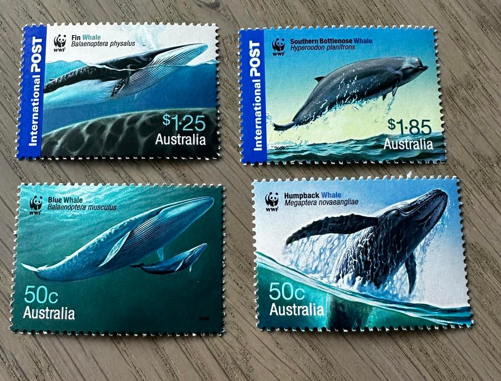 Australië 2006 WWF Walvissen Postzegels - Postfris, Ophalen of Verzenden, Postfris
