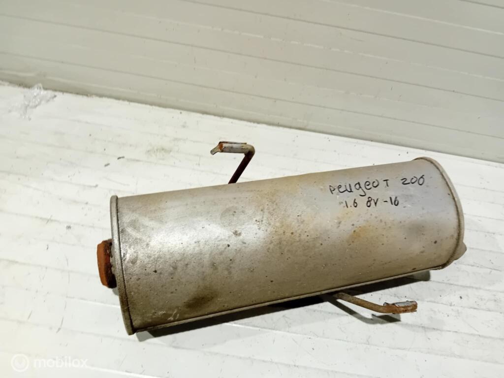 Achterdemper Peugeot 206, Auto-onderdelen, Gebruikt, Ophalen of Verzenden