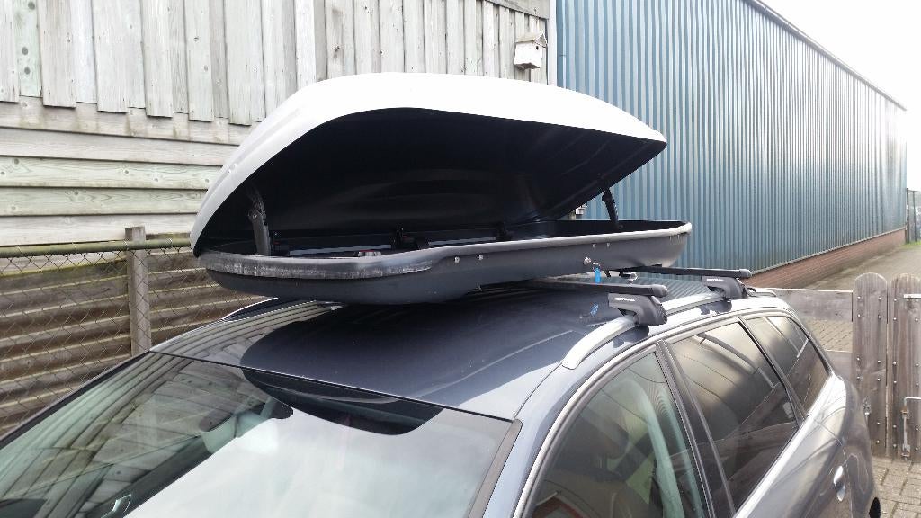 Dakkoffer en dakdragers te koop en te huur, Auto diversen, Ophalen, Zo goed als nieuw