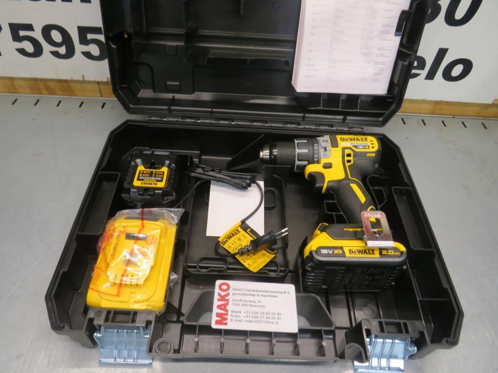 DCD791D2 18V Li-ion accu boor-/schroefmachine set in TSTAK