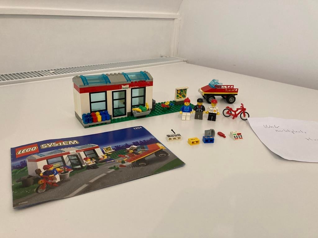 Lego 1254 vintage shell, Kinderen en Baby's, Speelgoed | Duplo en Lego, Ophalen of Verzenden, Gebruikt