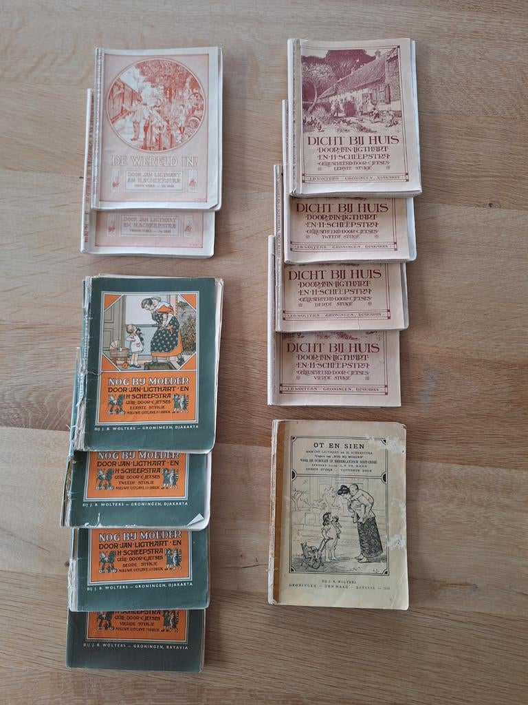 Leesboekjes van Jan Ligthart en H. Scheepstra, Ophalen, Gelezen, Fictie algemeen