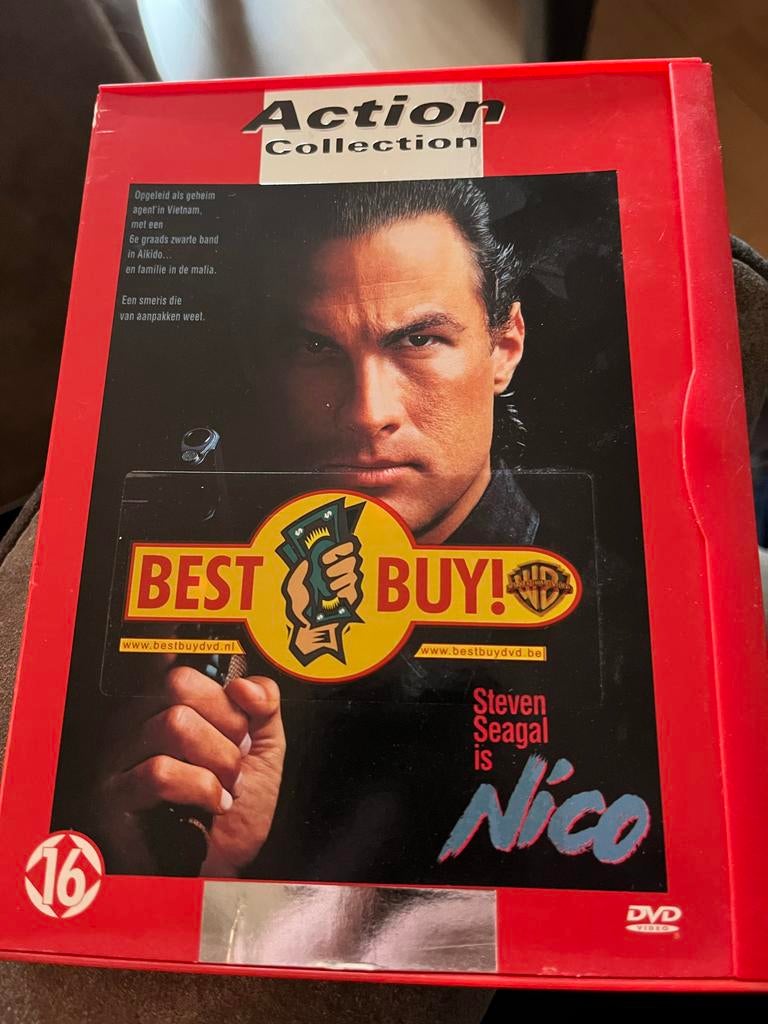 Steven Seagal Nico Action Collection DVD, Vanaf 16 jaar, Boxset, Actie, Ophalen of Verzenden