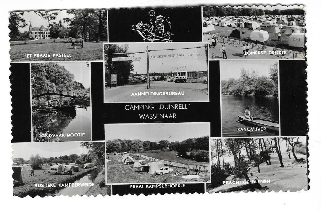 W464 Wassenaar Camping Duinrell, Ophalen of Verzenden, 1960 tot 1980, Gelopen, Zuid-Holland