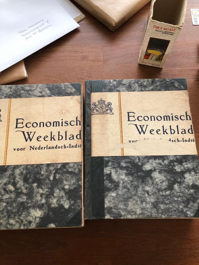 1939 Economisch Weekblad voor Nederlandsch-Indië. Orgaan, Antiek en Kunst, Antiek | Boeken en Bijbels, Ophalen of Verzenden