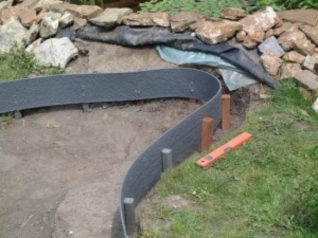 tuin en terras, Ophalen, Kunststof, 10 m² of meer, Klinkers