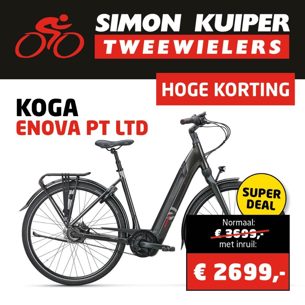 Koga E-Nove Evo PT LTD Elektrische Damesfiets, Overige merken, Versnellingen, Nieuw, Ophalen of Verzenden