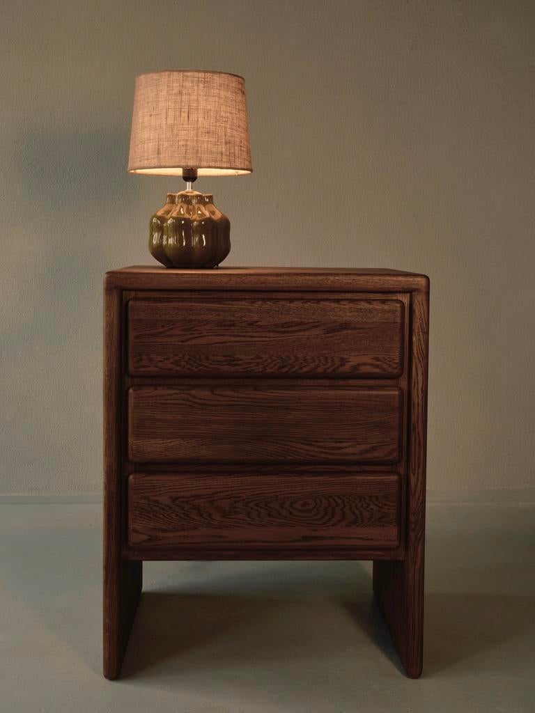 CHUBBY OATS - midcentury vintage brutalist ladekast commode, Ophalen, 50 tot 100 cm, Zo goed als nieuw, 3 of 4 laden