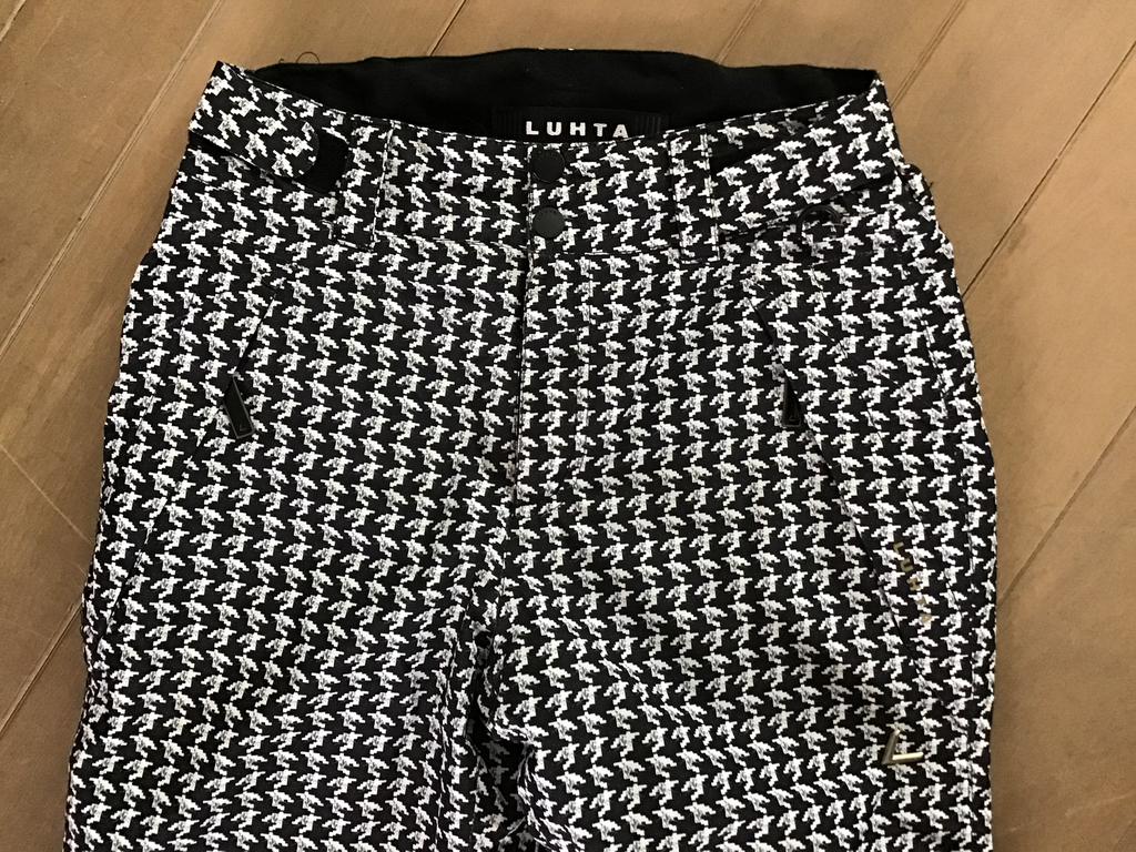 LUTHA Skibroek zwart wit * maat XS = 34, Kleding | Dames, Wintersportkleding, Ophalen of Verzenden, Zo goed als nieuw, Maat 34 (XS) of kleiner