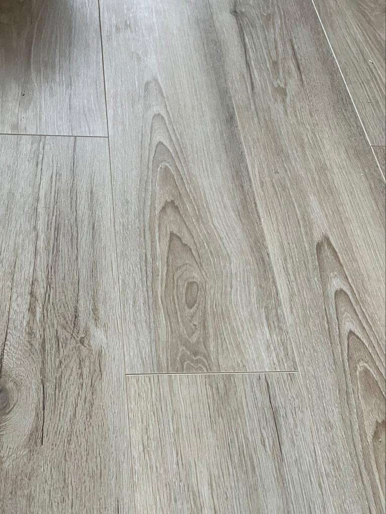 65m2 laminaat Grey washed oak, Ophalen, Zo goed als nieuw, Laminaat