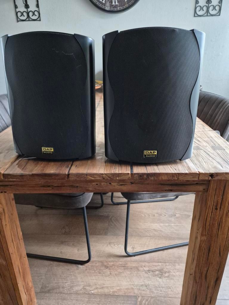2 luidsprekers  DAP, Audio, Tv en Foto, Luidsprekers, Ophalen, Minder dan 60 watt, Front, Rear of Stereo speakers, Overige merken