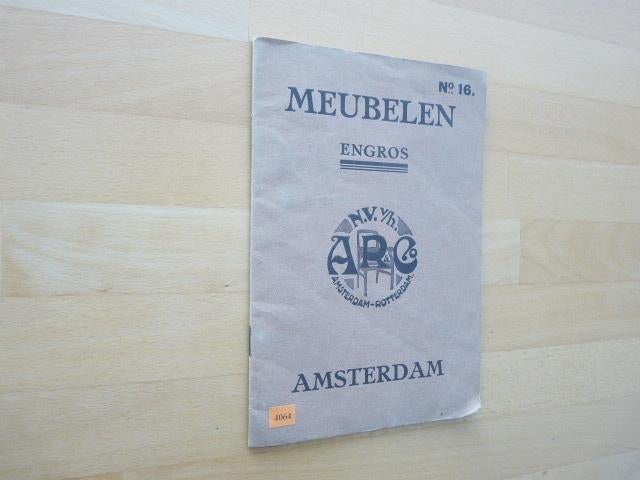 Meubelen engros no 16 NV v/h AR & co Amsterdam October 1926, Ophalen of Verzenden