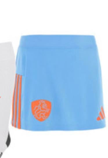 Knhb hockey oranje rokje maat 128 140 of 152 gevraagd, Sport en Fitness, Hockey, Ophalen, Zo goed als nieuw, Kleding