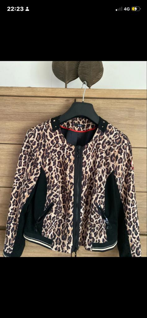 Leopard Jasje - Zo goed als nieuw!, Maat 38/40 (M), Bruin, Ophalen of Verzenden, Zo goed als nieuw