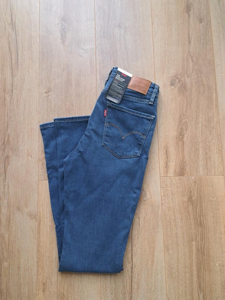 Levi's 725 High‑Rise Bootcut Jeans W29 L32 /Highrise Bootcut, Blauw, Nieuw, Ophalen of Verzenden, W28 - W29 (confectie 36)