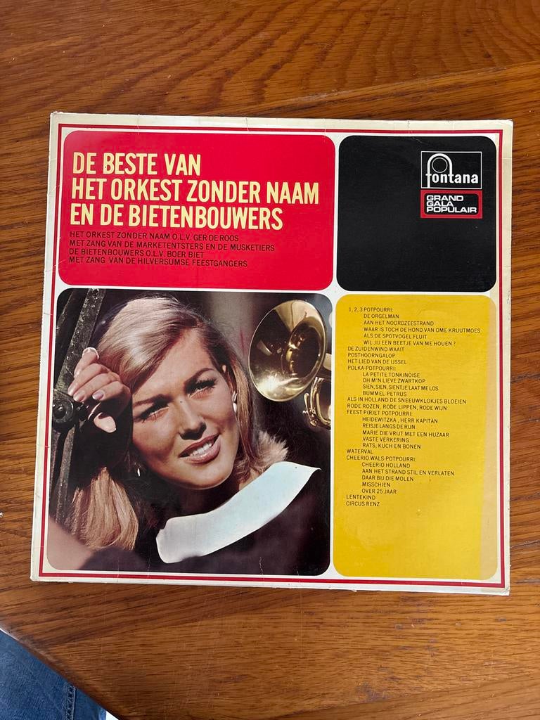 De Beste Van Het Orkest Zonder Naam LP, Cd's en Dvd's, Ophalen of Verzenden, Gebruikt, 12 inch, Overige genres