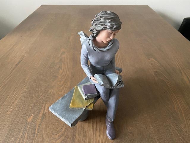 Elisa Beeld Montserrat Limited Edition Woman, Handgemaakt, Ophalen of Verzenden, 20 - 50 cm, Beeld