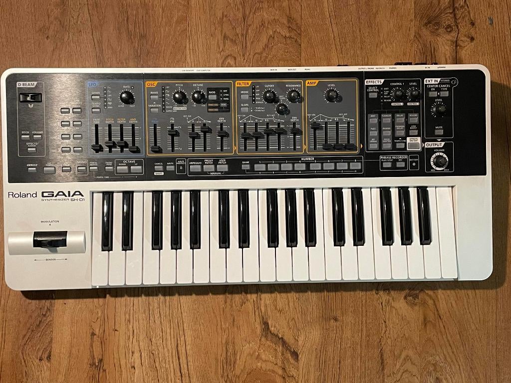 Roland Gaia SH01 synth, Muziek en Instrumenten, Synthesizers, Zo goed als nieuw, Overige aantallen, Roland, Met midi-aansluiting