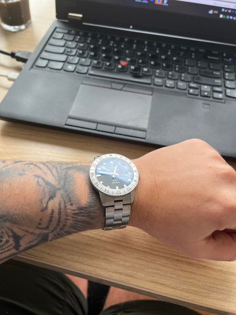 Foto 6 van 🌊 Zodiac Super Sea Wolf GMT (ZO9405) full set 🐺