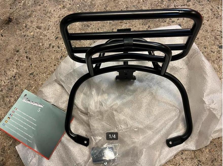 Vespa Piaggio Lx S Lxv achterdrager bagagedrager opklapbaar, Fietsen en Brommers, Ophalen of Verzenden, Nieuw