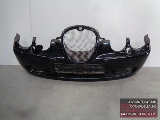 Voorbumper Jaguar S-Type R 2002-2005 compleet met gril, kapp, Gebruikt, Voor, Herkomst onderdeel bekend, Ophalen of Verzenden