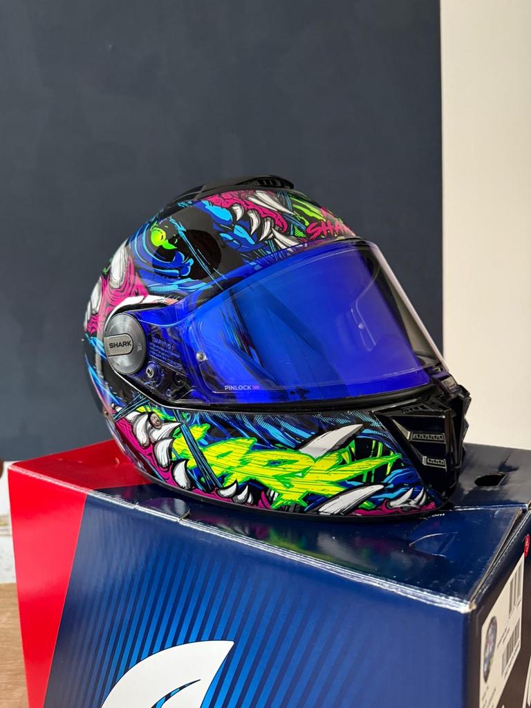 Shark Spartan RS Shaytan Integraalhelm, Motoren, Ophalen, M, Heren, Shark