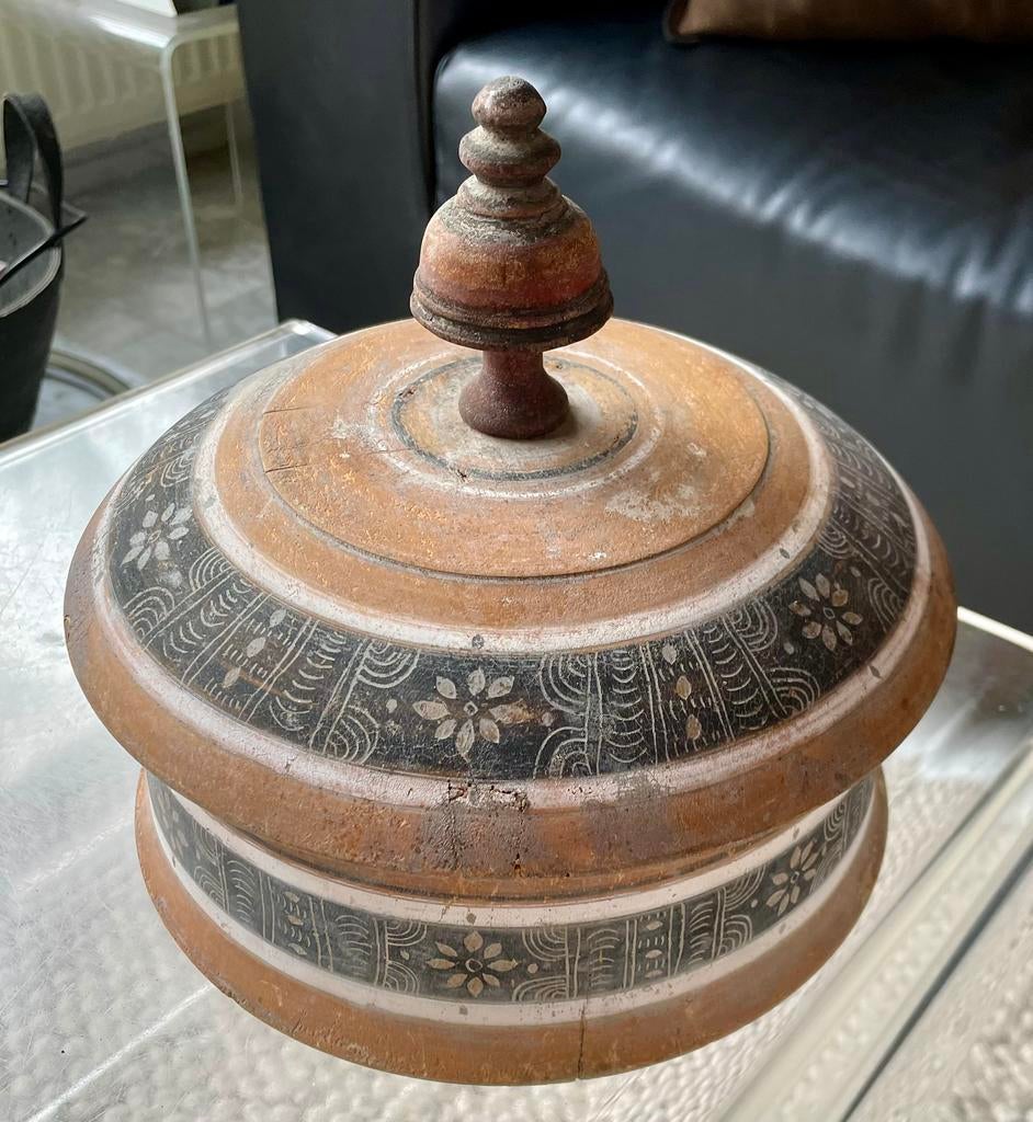 Antieke Kruiden of Tikka Box, Antiek en Kunst, Ophalen of Verzenden
