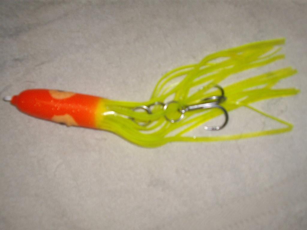 3D octopus kunstaas in 145 gram met assist 6/0 onderlijn, Ophalen of Verzenden, Nieuw, Dobber of Lood