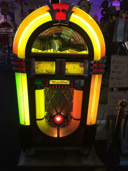 Gevraagd jukeboxen Wurlitzer, OMT, Ami Seeburg Rock Ola Etc., Verzamelen, Ophalen, Zo goed als nieuw, 1950 tot 1960, Wurlitzer