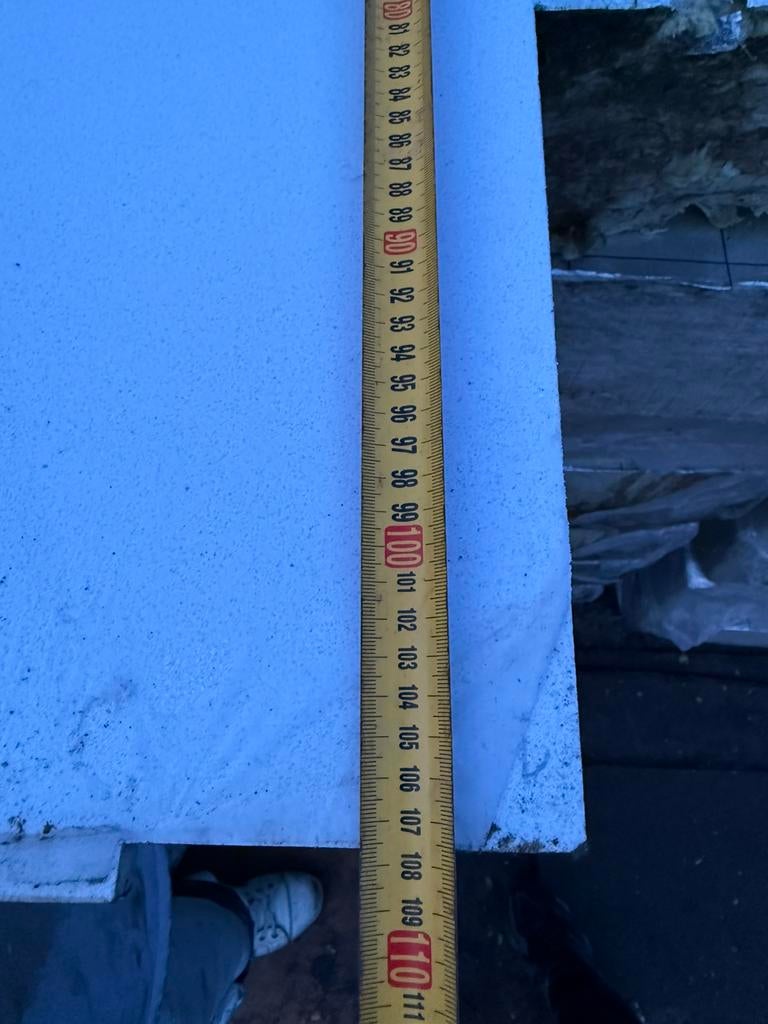Massieve Granieten Raamdorpel / Vensterbank, Doe-het-zelf en Verbouw, Plinten en Afwerking, 100 tot 150 cm, Hardsteen, Vensterbanken