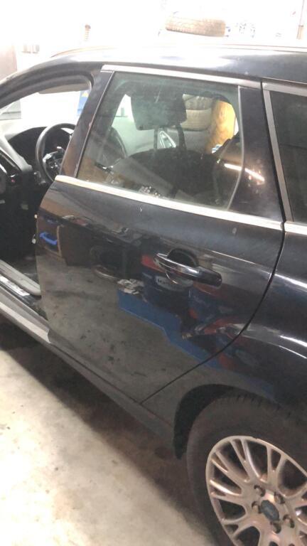 Portier +ruit achter zwart 5-deurs Ford Focus III ('11-'18), Auto-onderdelen, Ophalen, Gebruikt, Ford, Deur