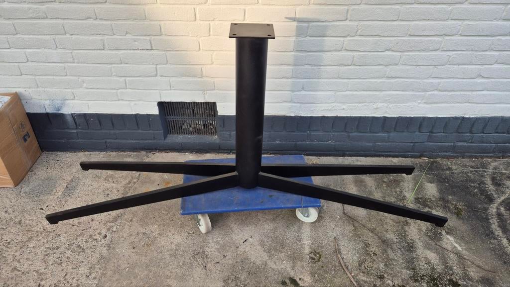 Metalen poot (sidetable/bureau), 50 tot 100 cm, Metaal, Rechthoekig, 50 tot 100 cm