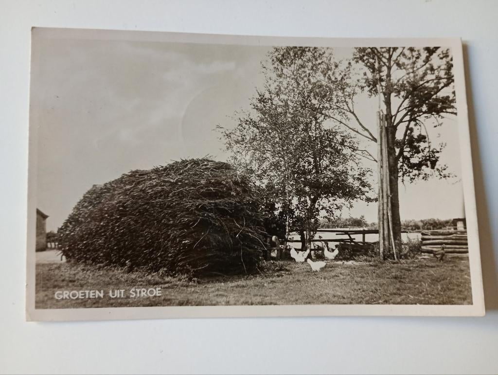 Stroe bij Barneveld 1950, Verzamelen, Ansichtkaarten | Nederland, Ophalen of Verzenden, 1940 tot 1960, Gelopen, Gelderland