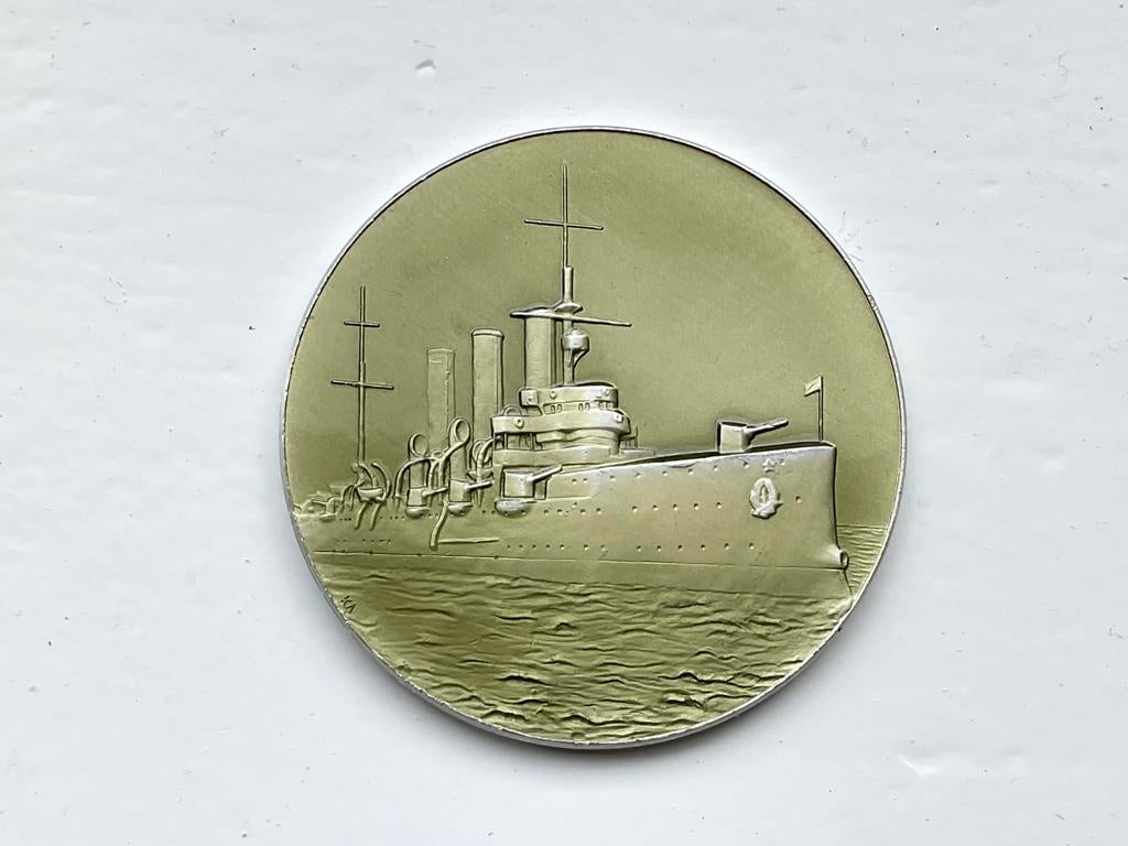 Medaille medal cruiser Aurora Russische revolutie, Verzamelen, Militaria | Algemeen, Ophalen of Verzenden, Landmacht, Overige gebieden