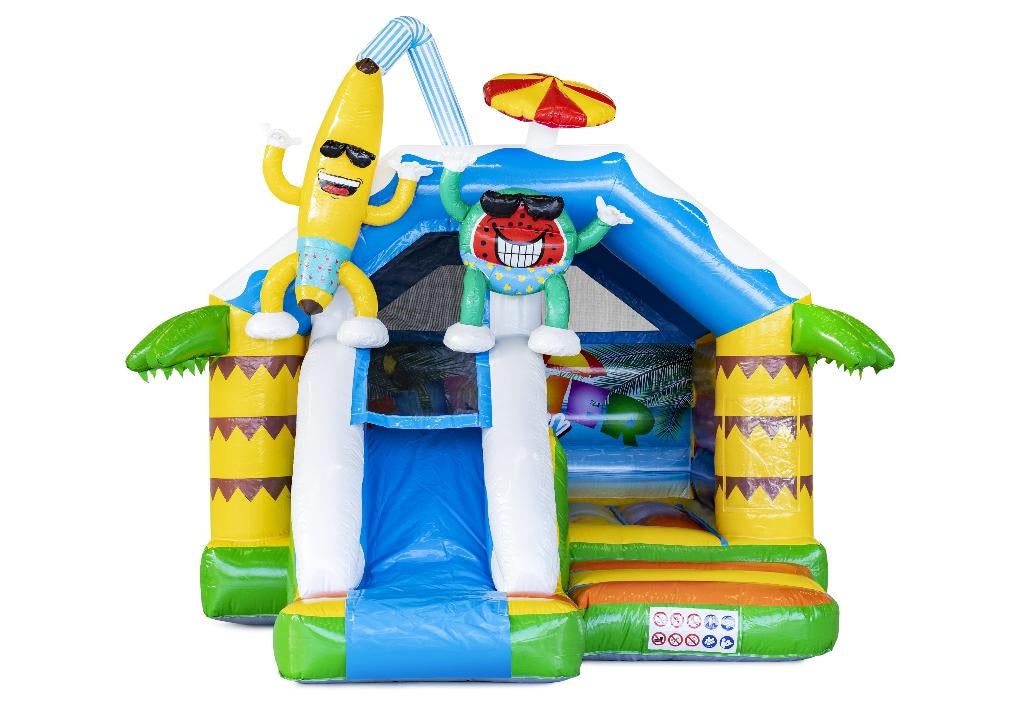 Te Huur: Summer Party Springkussen, Ophalen, Zo goed als nieuw, Verjaardag