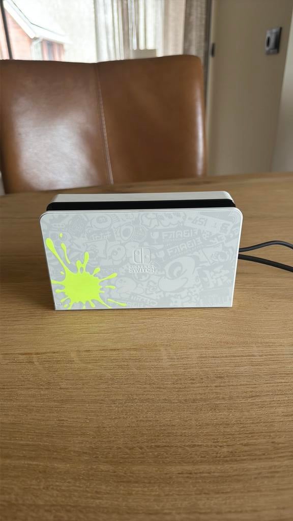Nintendo switch OLED splatoon 3 editie, 1 speler, Ophalen of Verzenden, Zo goed als nieuw, Overige genres