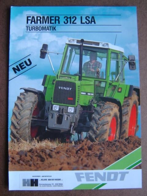 F 35 : Fendt Farmer 312 LSA, Ophalen of Verzenden, Nieuw