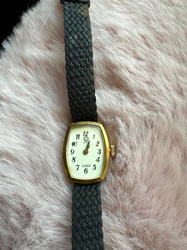 Vintage Dameshorloge merk Ancre, Sieraden, Tassen en Uiterlijk, Horloges | Antiek, Polshorloge, Overige merken, Overige materialen
