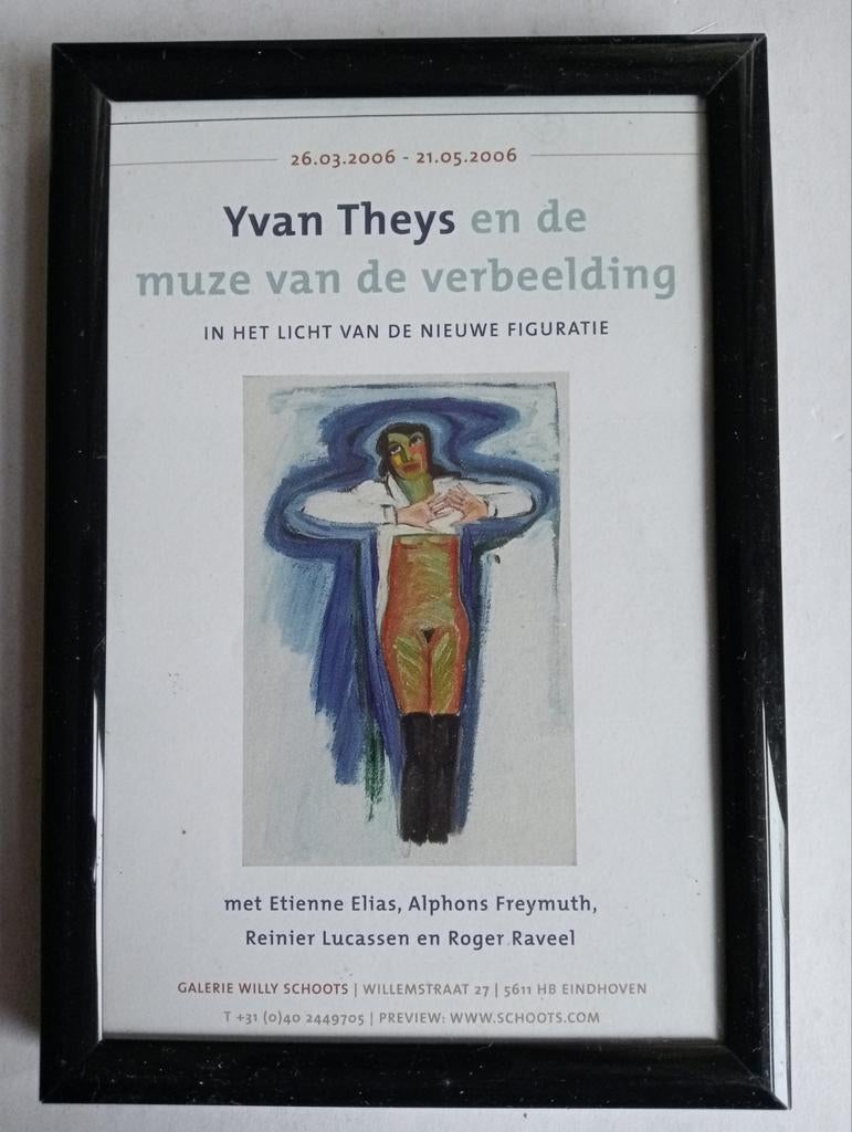 Yvan Theys Tentoonstelling  tijdschrift Affiche 2006, Ophalen of Verzenden