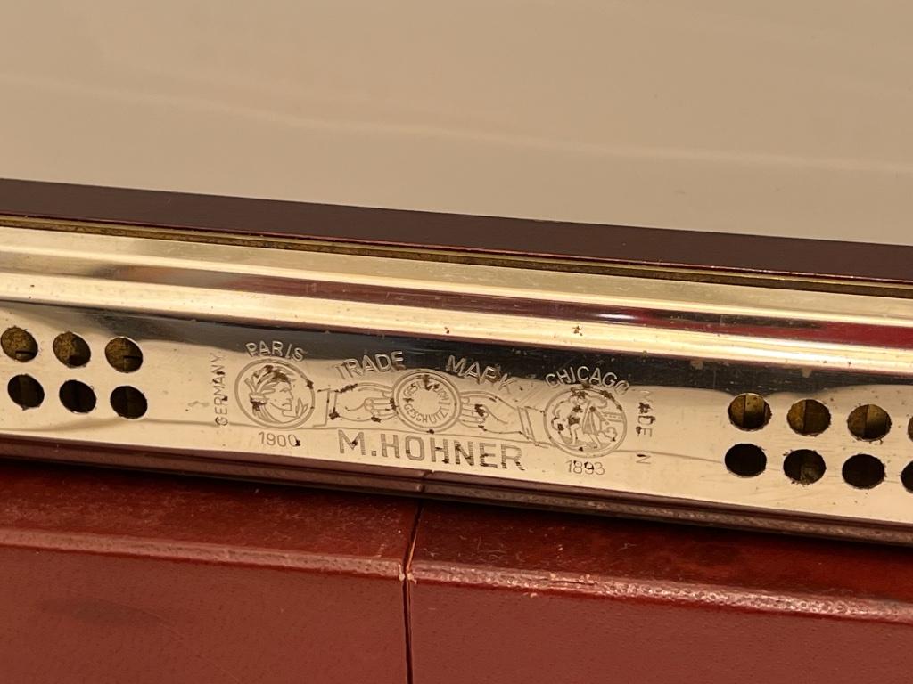 Harmonica M. Hohner Tremolo F, Ophalen of Verzenden, Gebruikt, Overige typen, Met koffer of doosje