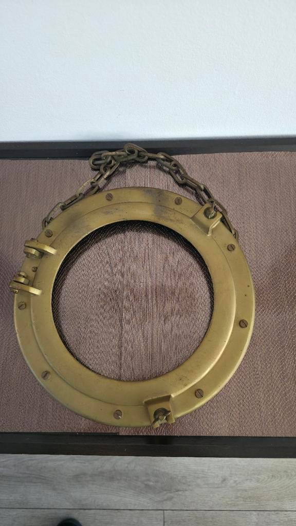 Dit product is een maritieme patrijspoort spiegel,, Ophalen, Nieuw