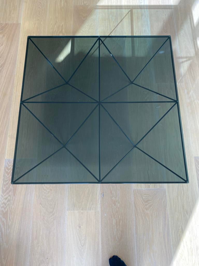 B&B Italia Alanda Salontafel - Designicoon, Gebruikt, Design, Vierkant, Ophalen of Verzenden