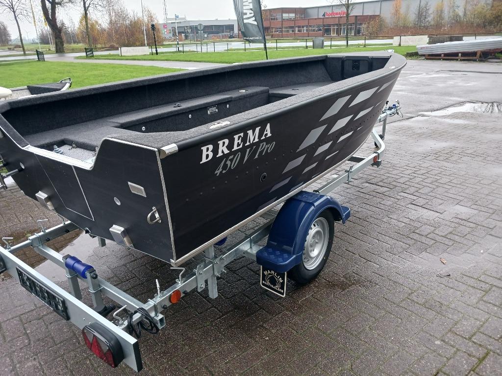 Brema 450 V pro aluminium visboot op voorraad!, Ophalen, 30 tot 50 pk, Nieuw, Aluminium