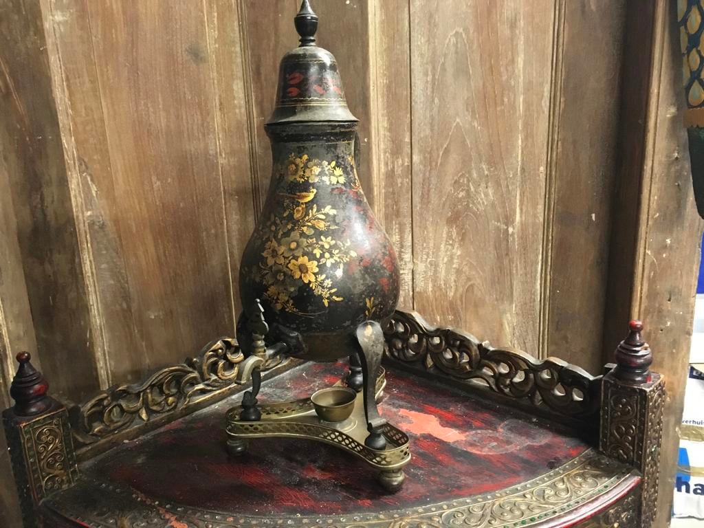 Antiek, kraantjes pot, decoratief, Ophalen of Verzenden